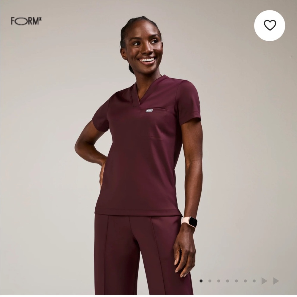 Figs Sona FORMx Slim V-Neck Scrub Top